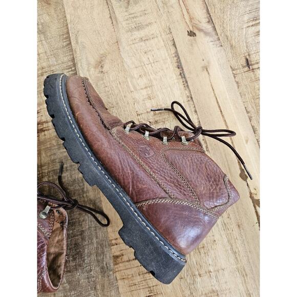 Ariat Switchback Leather Chukka Boots Men's Size 9.5B Brown Hiking Waterproof - Picture 6 of 13